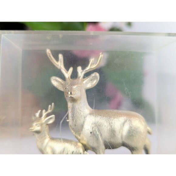 Vtg 1960s Pennsylvania Pymatuning Spillway Souvenir Small Deer Figurine Novelty - Picture 3 of 9